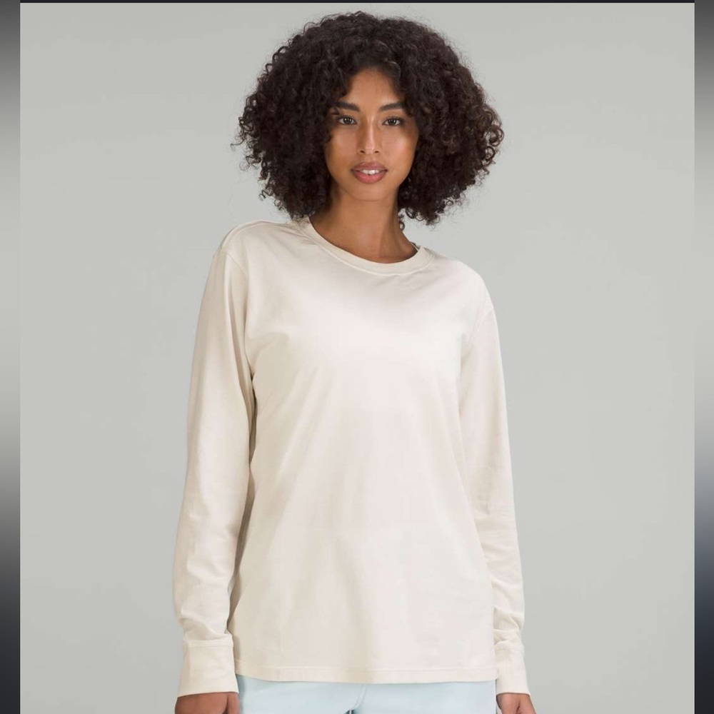 Lululemon All Yours Long Sleeve White Opal 12